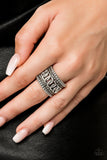 Paparazzi Accessories - Out For The Count - Silver Ring