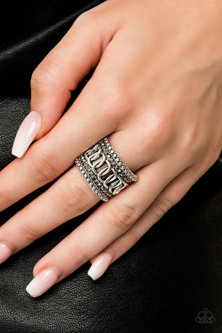 Paparazzi Accessories - Out For The Count - Silver Ring