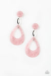 Paparazzi Accessories - Beach Oasis - Pink Earring