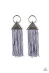 Paparazzi Accessories - Oh My GIZA - Silver Earring