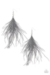 Paparazzi Accessories - The SHOWGIRL Next Door - Silver Earring