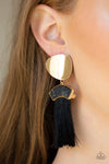 Paparazzi Accessories - Insta Inca - Gold Post Earring