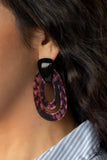 Paparazzi Accessories  - The HAUTE Zone - Multi Earring