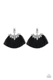 Paparazzi Accessories - Formal Flair - Black Post Earring