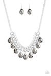 Paparazzi Accessories - All Toget-HEIR Now - Silver Necklace