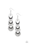 Paparazzi Accessories  - Take Your CHIME - Silver Earring