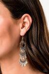 Paparazzi Accessories  - Take Your CHIME - Silver Earring