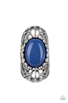 Paparazzi Accessories - Drama Dream - Blue Ring