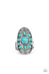 Paparazzi - Stone Sunrise - Blue  Ring