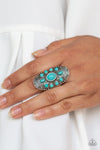 Paparazzi - Stone Sunrise - Blue  Ring