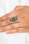 Paparazzi Ring - Aztec Adobe - Green Ring