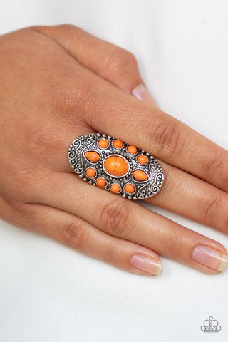 Paparazzi - Stone Sunrise - Orange Ring