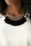 Paparazzi Accessories  - The MANE Event - Black Necklace