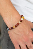 Paparazzi Accessories - Take It Easy - Yellow Urban Bracelet