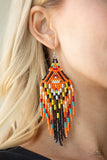 Paparazzi Accessories - Boho Blast - Black Earring