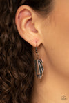 Paparazzi Accessories - Cougar Cave - Copper Necklace