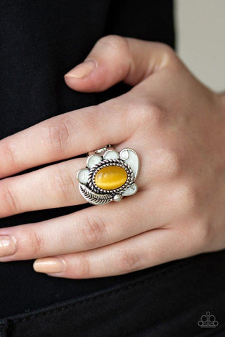 Paparazzi Accessories - Fairytale Magic - Yellow Ring