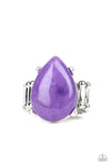 Paparazzi Accessories - Mojave Minerals - Purple Ring