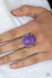 Paparazzi Accessories - Mojave Minerals - Purple Ring