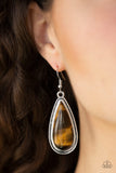 Oasis Sheen - Brown Earring