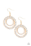 Spotlight Shout Out - Gold Bling Earring