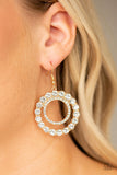 Spotlight Shout Out - Gold Bling Earring