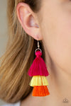 Paparazzi Accessories - Hold On To Your Tassel! - Multi Earring