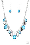 Paparazzi Accessories - CLIQUE-bait - Blue Necklace