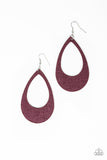 Paparazzi Accessories  - What a Natural - Purple Earring