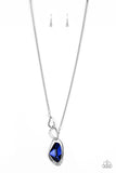 Paparazzi is  - Optical Opulence - Blue Necklace