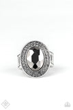 Paparazzi Accessories - Castle Lockdown - Silver Ring