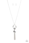 Very Fort-YOU-nate - Silver Necklace - Paparazzi Accessories