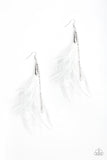 Paparazzi Accessories - Showstopping Showgirl - White Earring