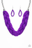 Paparazzi Accessories - The Great Outback - Purple Necklace