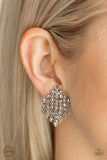 Vegas Vega - Silver Clip-On Earring