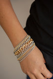 Paparazzi Accessories  -  Metallic Horizon - Multi Bracelet