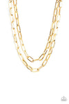 Make A CHAINge - Gold - Paparazzi Accessories