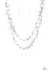 Paparazzi Accessories - Make A CHAINge - Silver Necklace