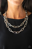 Paparazzi Accessories - Make A CHAINge - Silver Necklace