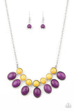 Paparazzi Accessories - Environmental Impact - Purple Necklace