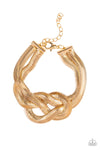 Paparazzi Accessories - To The Max - Gold Bracelet