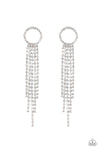 Paparazzi Accessories - Endless Sheen - White Earring