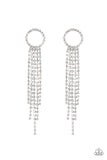 Paparazzi Accessories - Endless Sheen - White Earring