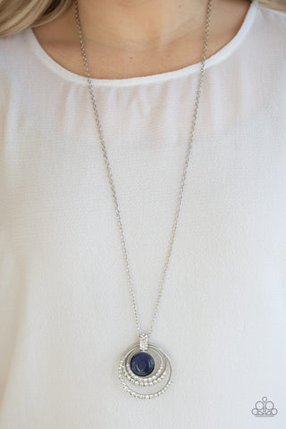 Paparazzi Accessories - A Diamond A Day - Blue Necklace