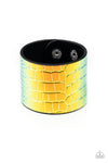 Paparazzi Accessories - Chroma Croc - Multi Bracelet