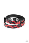 Paparazzi Accessories - All GRRirl - Red Urban Bracelet