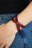 Paparazzi Accessories - All GRRirl - Red Urban Bracelet