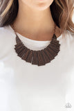 Paparazzi Accessories  -  Metro Mane - Copper Necklace