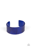 Paparazzi Accessories - Glaze Over - Blue Bracelet