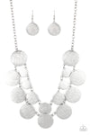 Paparazzi Accessories  - Stop and Reflect - Silver Necklace